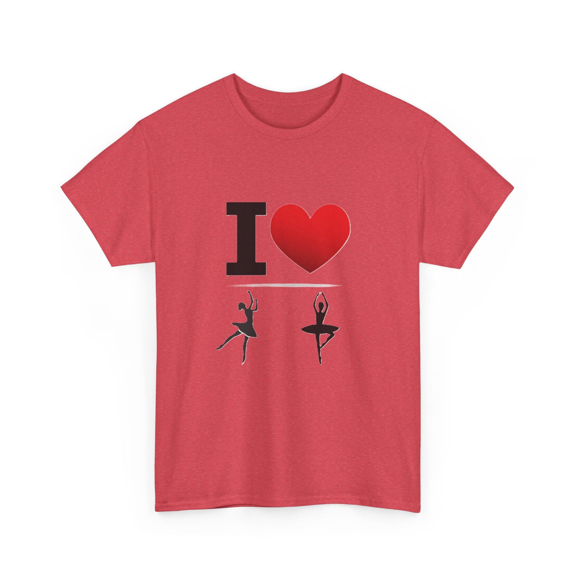 I Heart Dance - Unisex Heavy Cotton T-Shirt - Better Mode