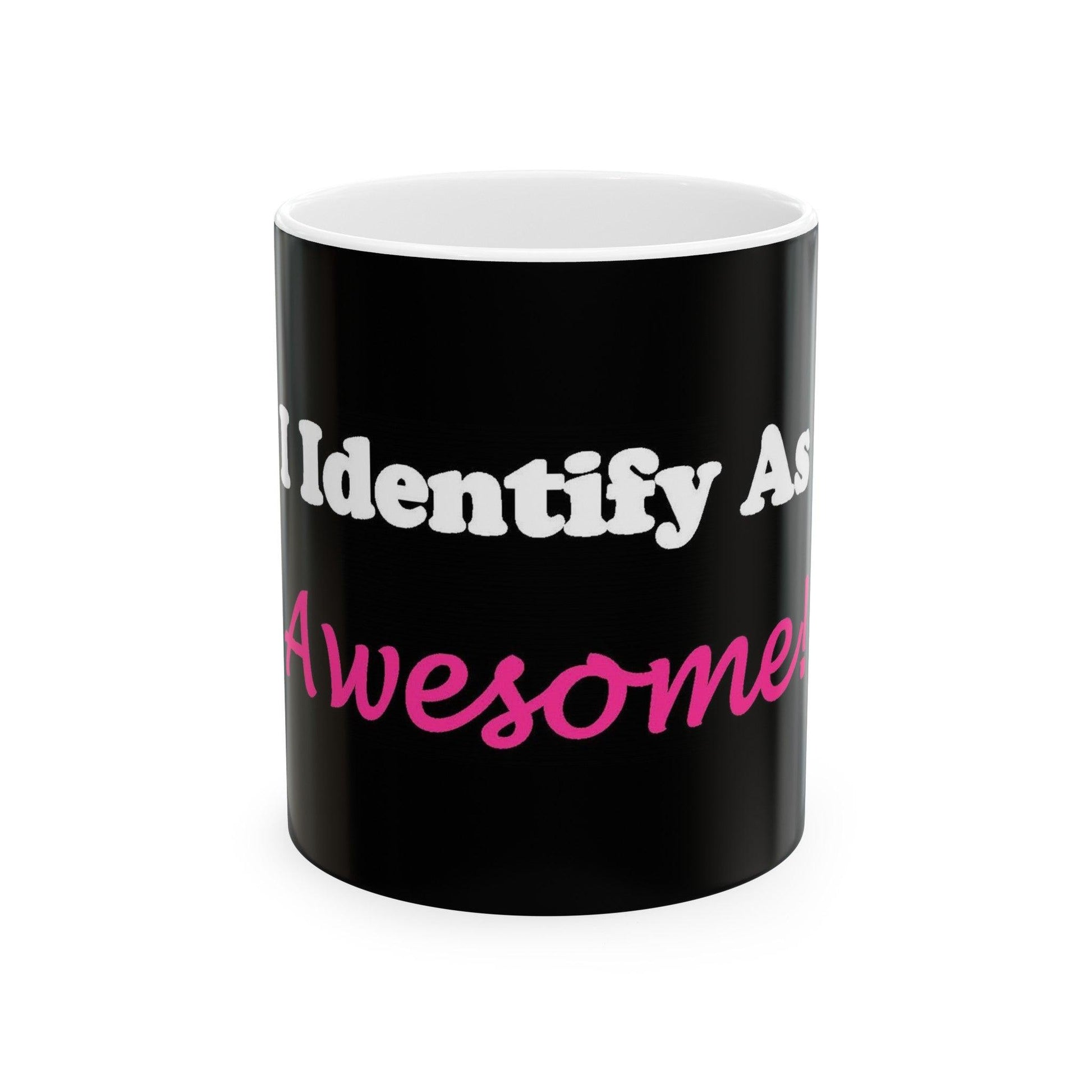 Awesome (Black) - Ceramic Mug, (11oz, 15oz) - Better Mode