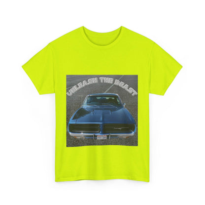 Unleash The Beast Classic Car 1 - Unisex Heavy Cotton T-Shirt