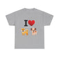 I Heart Dogs - Unisex Heavy Cotton T-Shirt - Better Mode