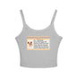 Women's Tank Top - Dog - Drivers License Design