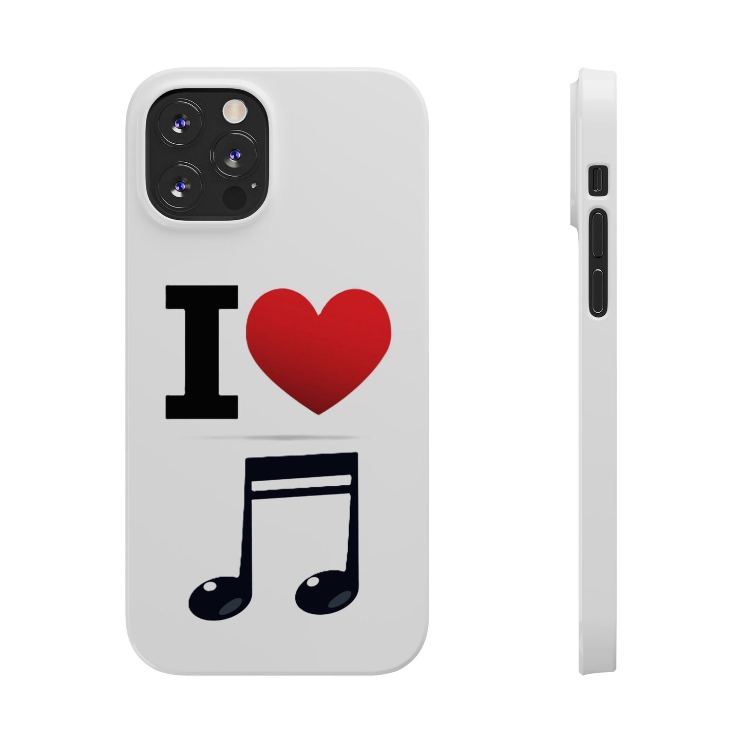 I Heart Music - Slim Phone Cases