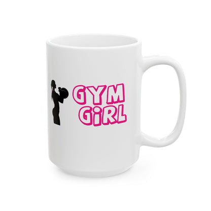 Gym Girl Ceramic Mug