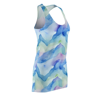 Multi Color Pastel Racerback Dress