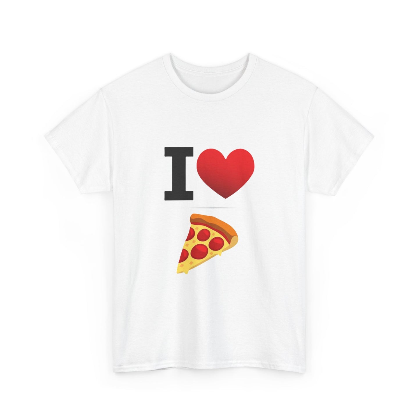 I Heart Pizza - Unisex Heavy Cotton T-Shirt - Better Mode