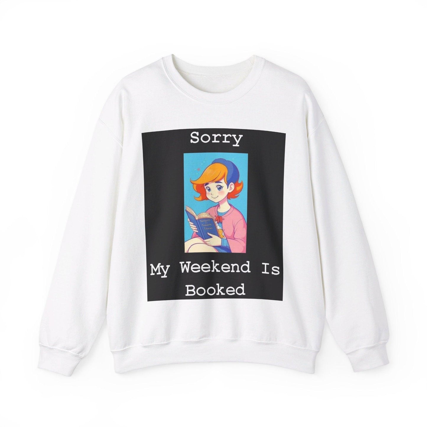 Weekend Booked 1 - Unisex Heavy Blend™ Crewneck Sweatshirt