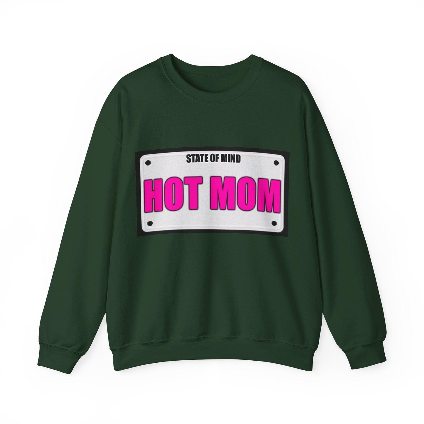 State Of Mind - HOT MOM - Unisex Heavy Blend™ Crewneck Sweatshirt