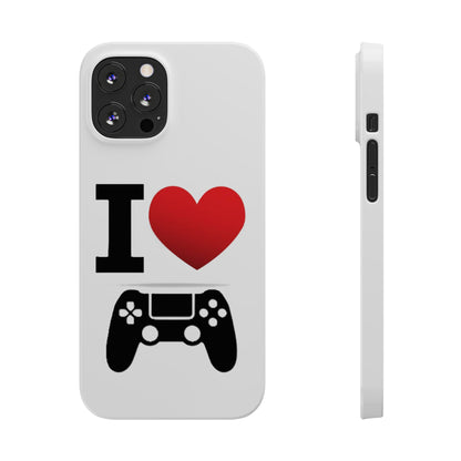 I Heart Gaming - Slim Phone Cases