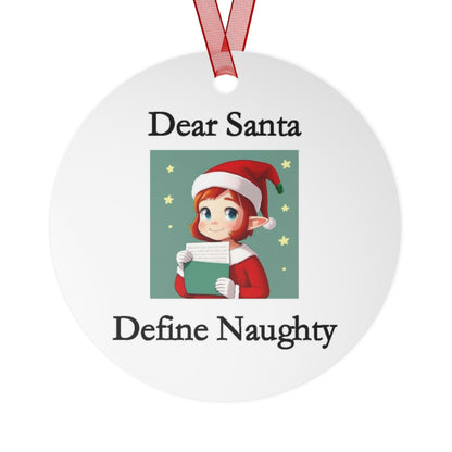 Christmas - Dear Santa 2 - Metal Ornaments - Better Mode