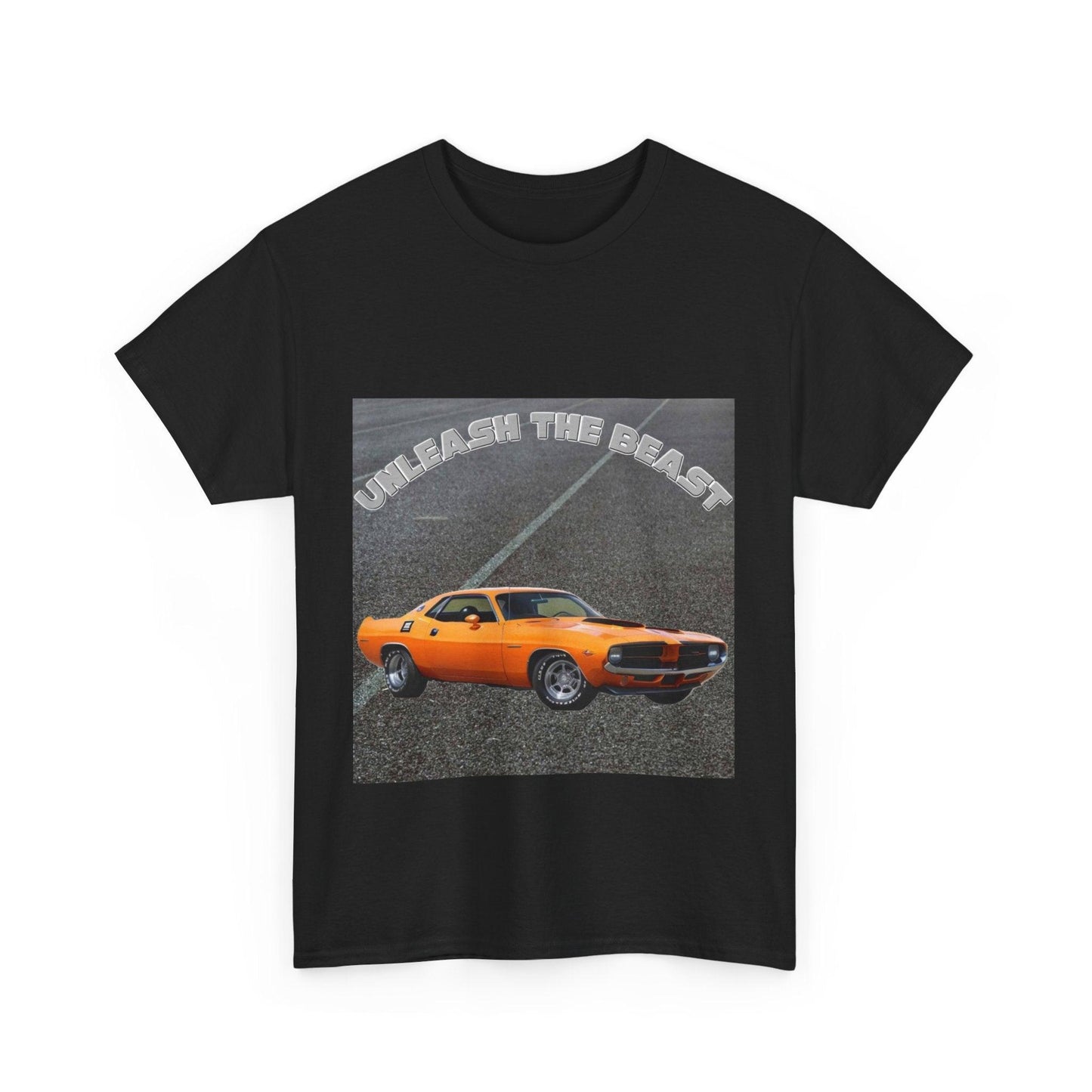 Unleash the Beast Classic Cars 3 - Unisex Heavy Cotton T-Shirt