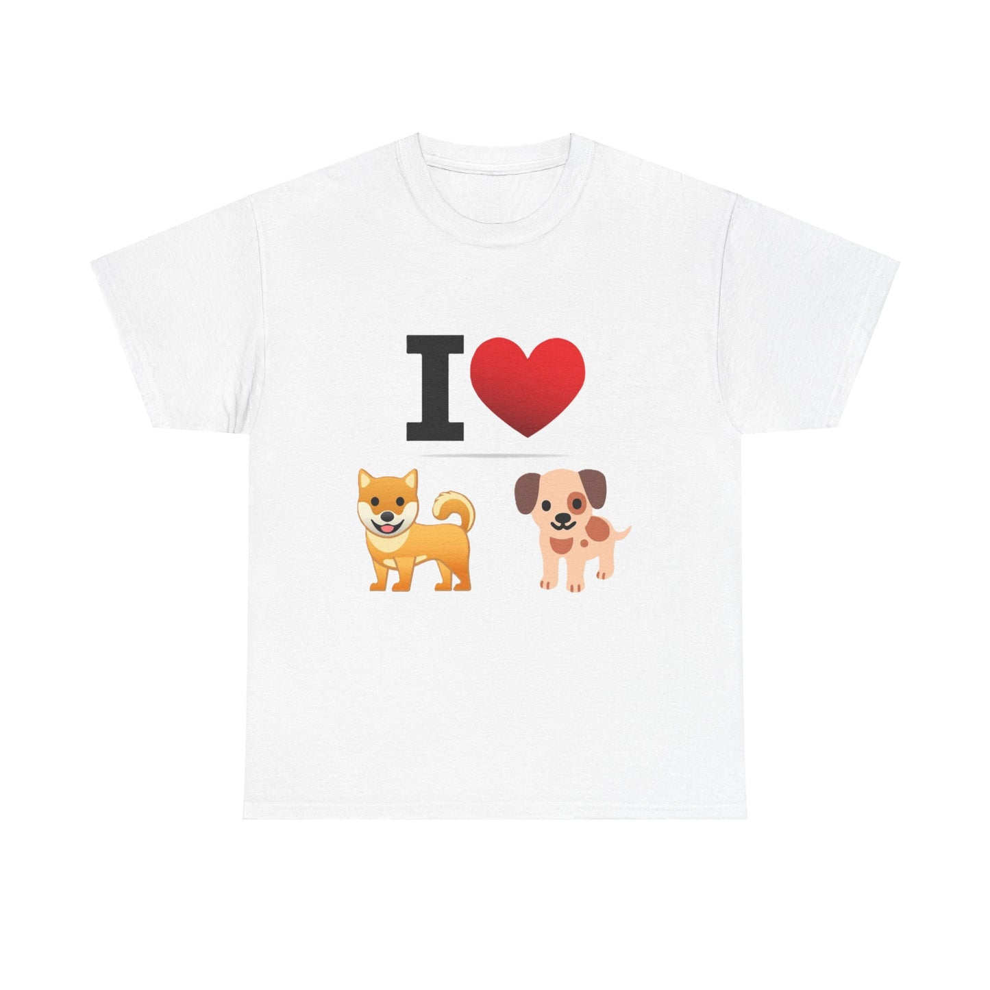 I Heart Dogs - Unisex Heavy Cotton T-Shirt - Better Mode