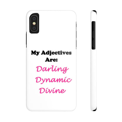 Darling (White) - Slim Phone Cases - Better Mode