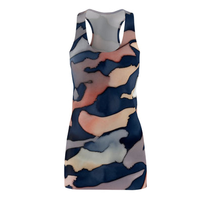 Camo Pattern Racerback Dress