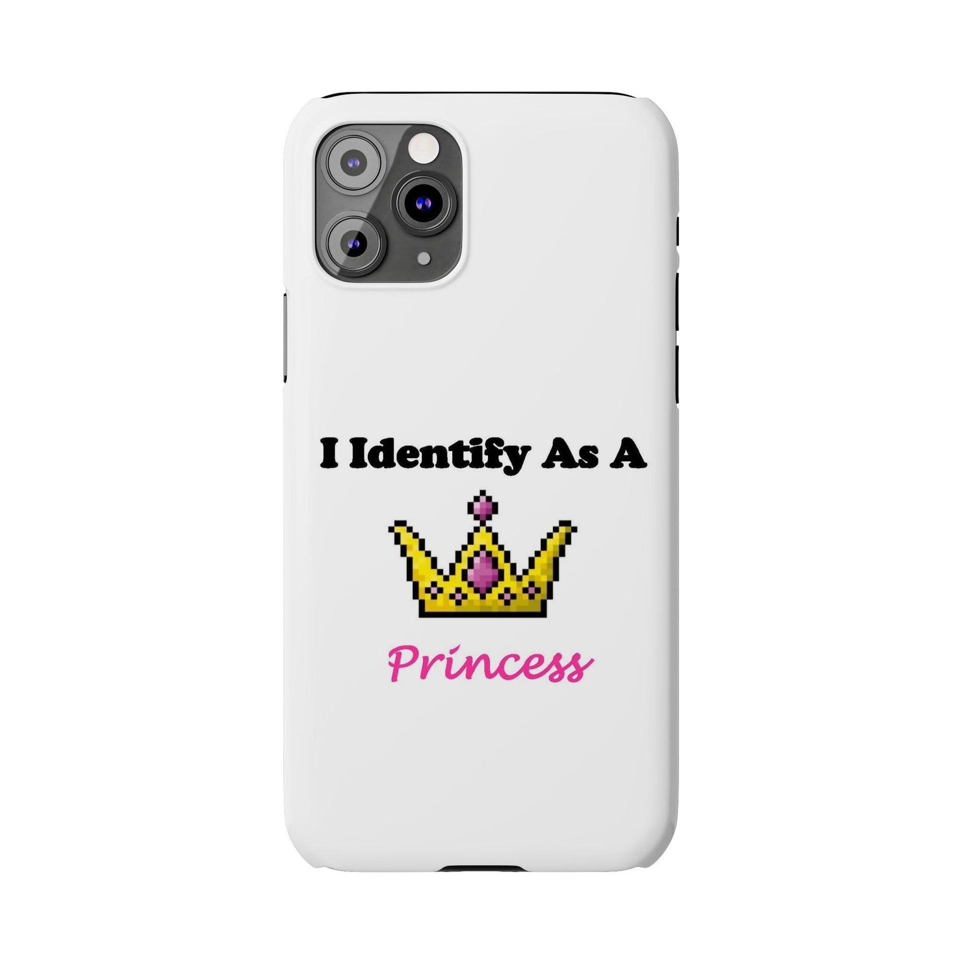 ID Princess (White) - Slim Phone Cases - Better Mode