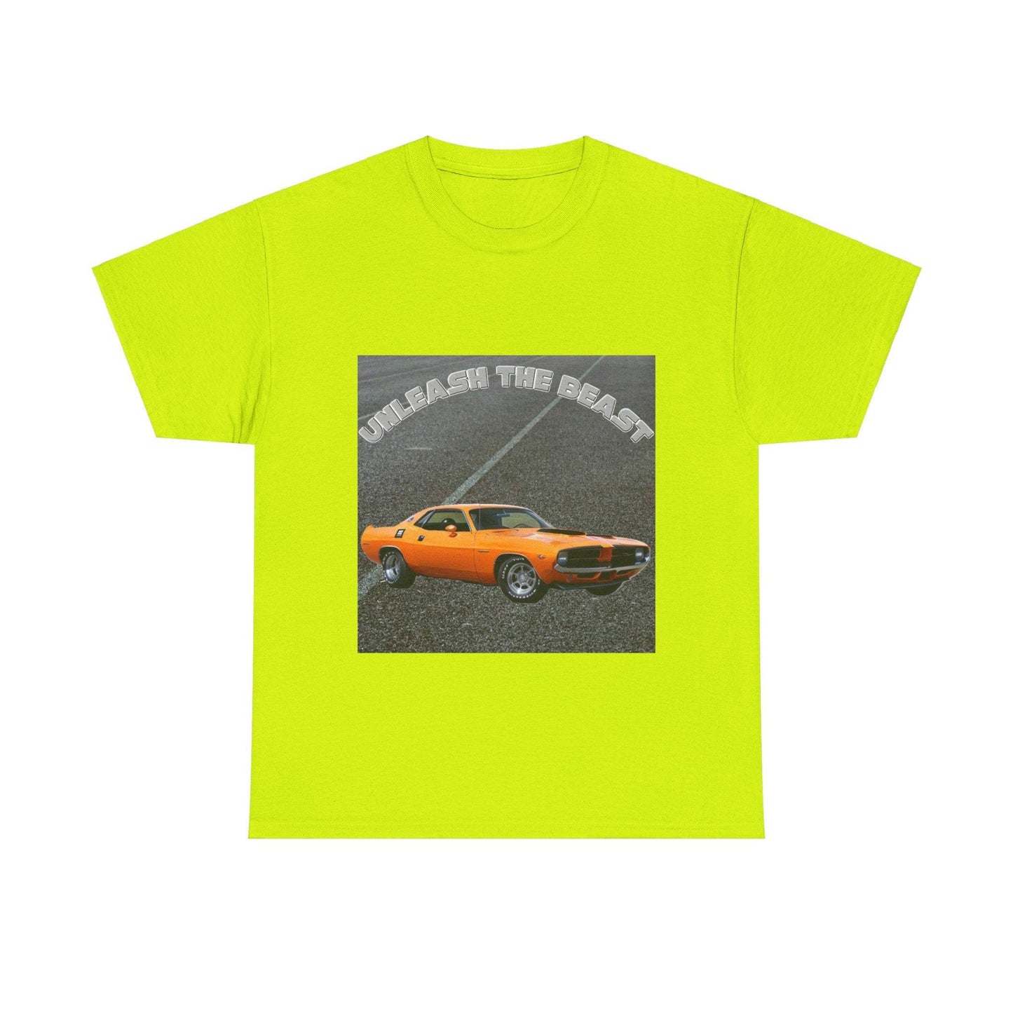 Unleash the Beast Classic Cars 3 - Unisex Heavy Cotton T-Shirt