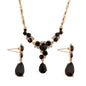 Crystal Necklace Jewelry Set