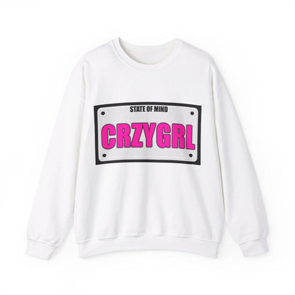 State Of Mind - CRZYGRL - Unisex Heavy Blend™ Crewneck Sweatshirt