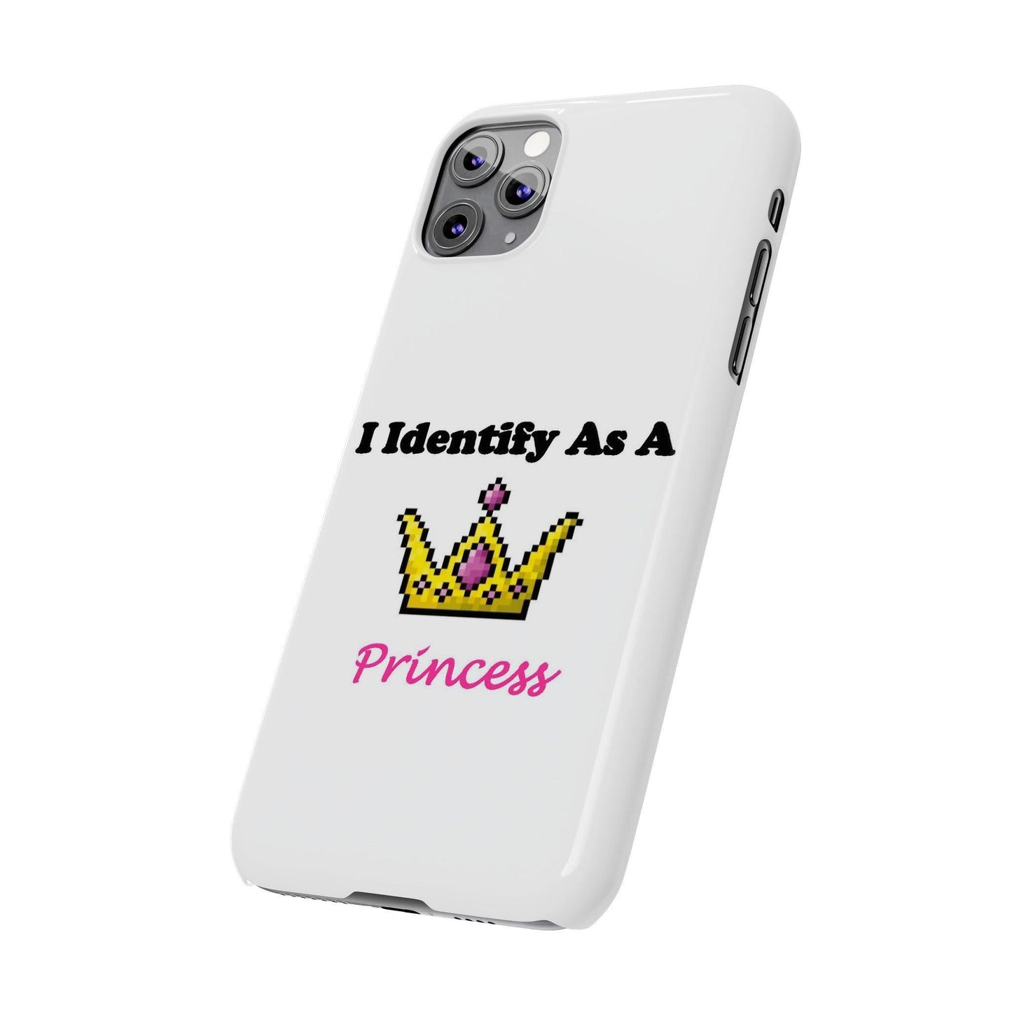 ID Princess (White) - Slim Phone Cases - Better Mode