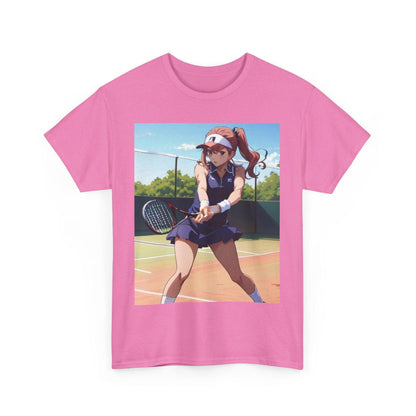 Anime Tennis 7 - Unisex Heavy Cotton T-Shirt