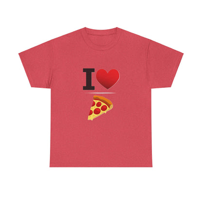 I Heart Pizza - Unisex Heavy Cotton T-Shirt - Better Mode