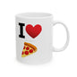 I Heart Pizza - Ceramic Mug, (11oz, 15oz) - Better Mode