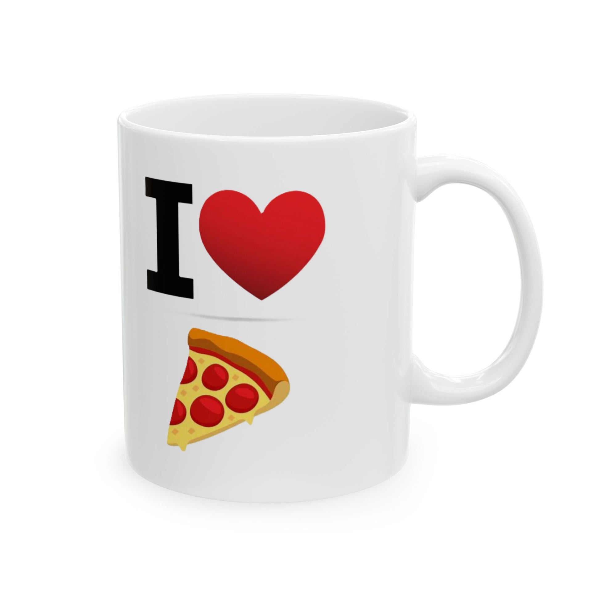 I Heart Pizza - Ceramic Mug, (11oz, 15oz) - Better Mode