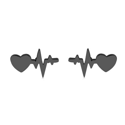 EKG Heart Earrings & Necklaces - Better Mode