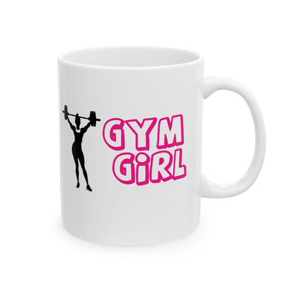 Gym Girl Ceramic Mug