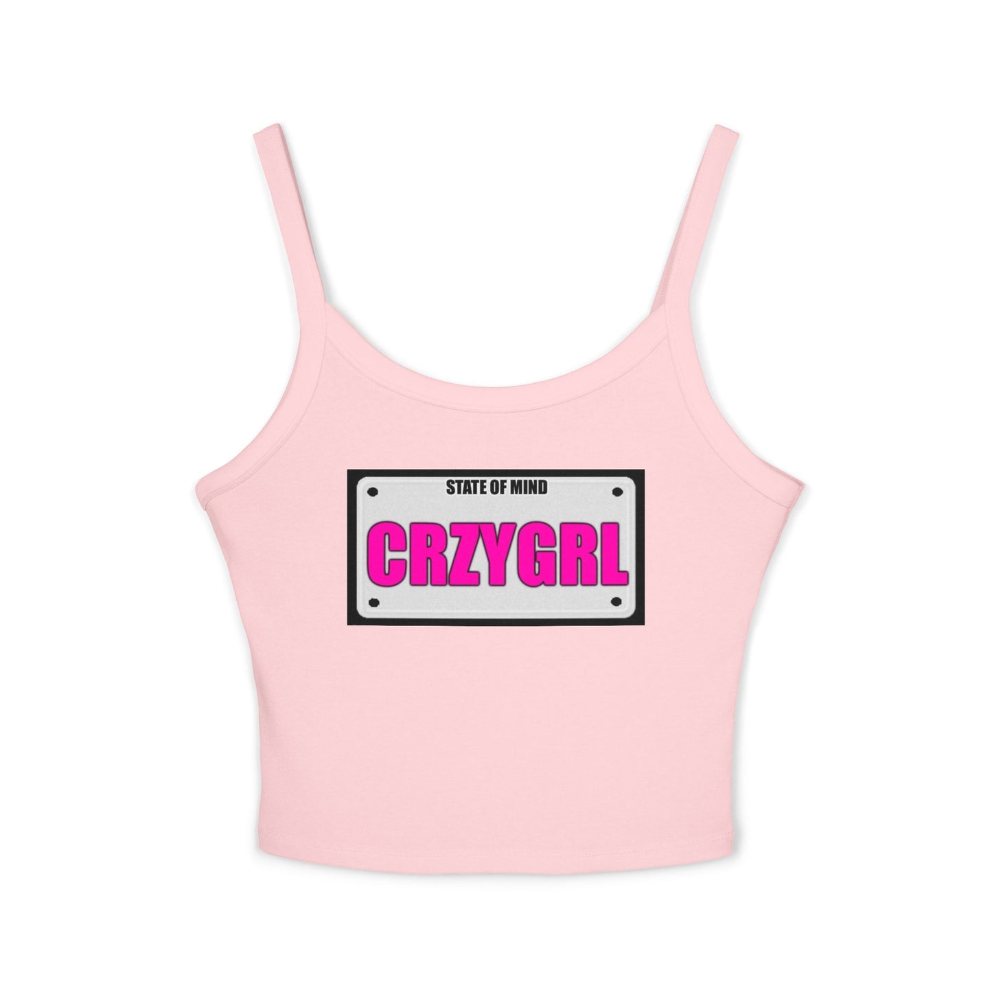 CRZYGIRL - Women's Spaghetti Strap Tank Top