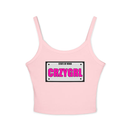 CRZYGIRL - Women's Spaghetti Strap Tank Top