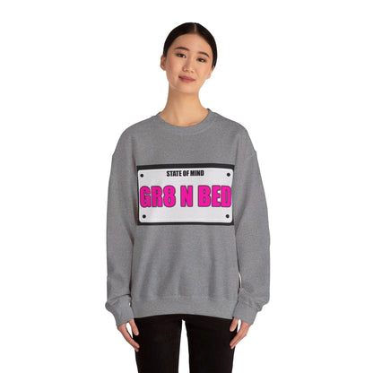 State Of Mind - GR8 N BED - Unisex Heavy Blend™ Crewneck Sweatshirt