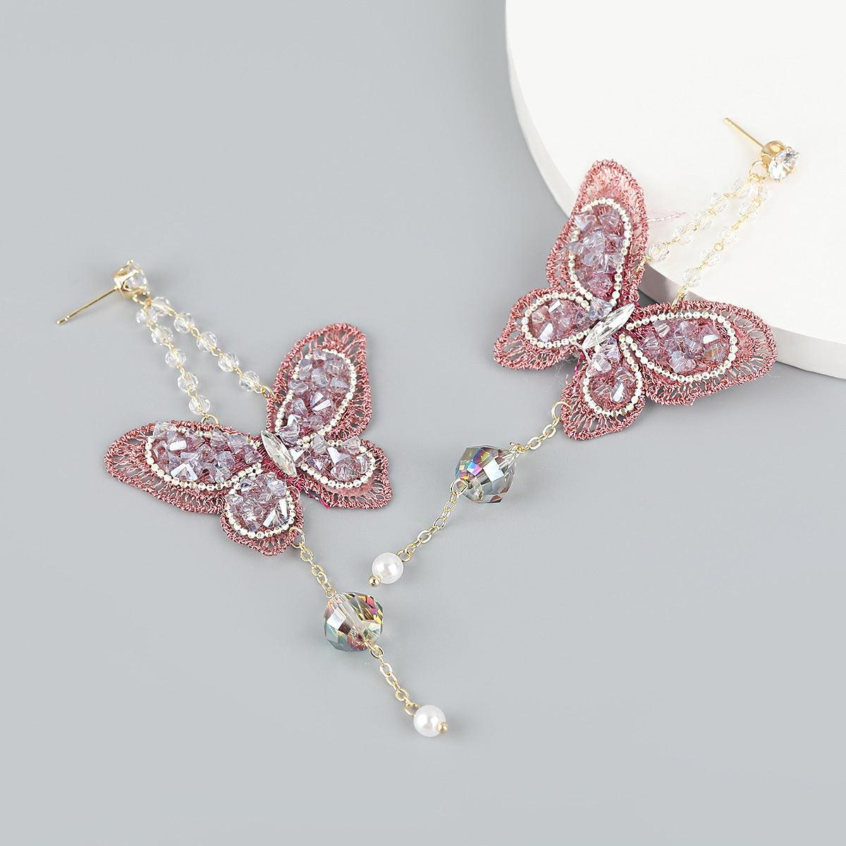 Lace Butterfly Earrings - Better Mode