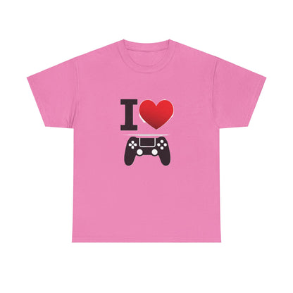 I Heart Gaming - Unisex Heavy Cotton T-Shirt - Better Mode