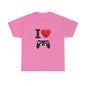 I Heart Gaming - Unisex Heavy Cotton T-Shirt - Better Mode