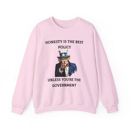 Honesty Policy - Crewneck Sweatshirt