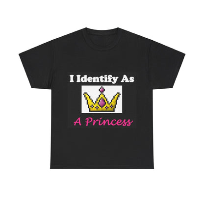 Princess (Black) - Unisex Heavy Cotton Tee - Better Mode