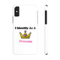 ID Princess (White) - Slim Phone Cases - Better Mode