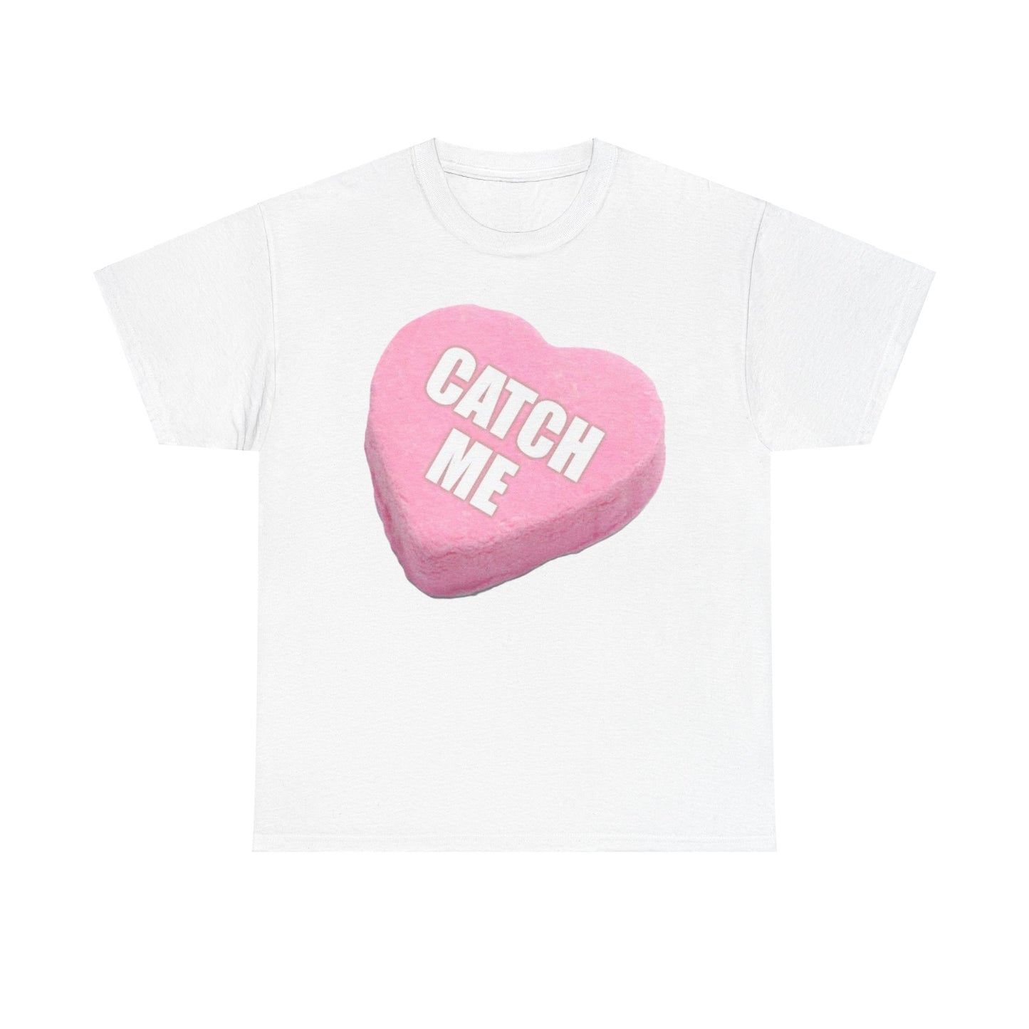 Candy Heart - "Catch Me" - Unisex Heavy Cotton T-Shirt - Better Mode