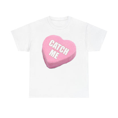 Candy Heart - "Catch Me" - Unisex Heavy Cotton T-Shirt - Better Mode