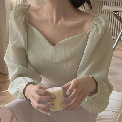 Women's Blouse - Loose Puffed Sleeve - Better Mode