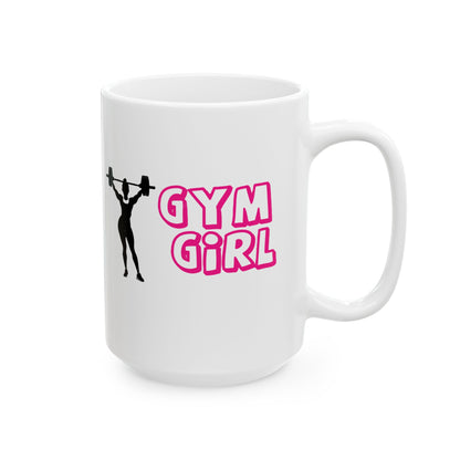 Gym Girl Ceramic Mug