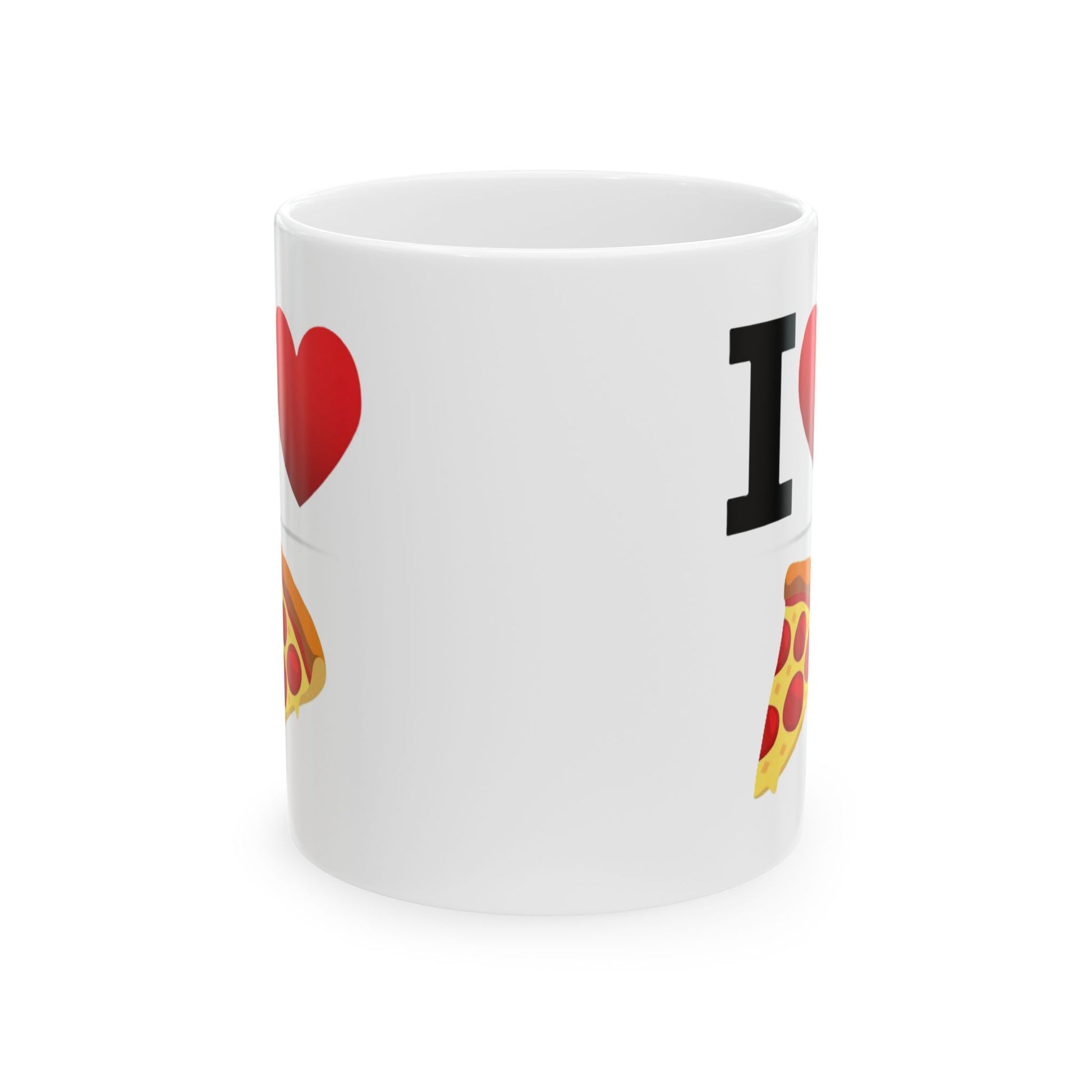 I Heart Pizza - Ceramic Mug, (11oz, 15oz) - Better Mode