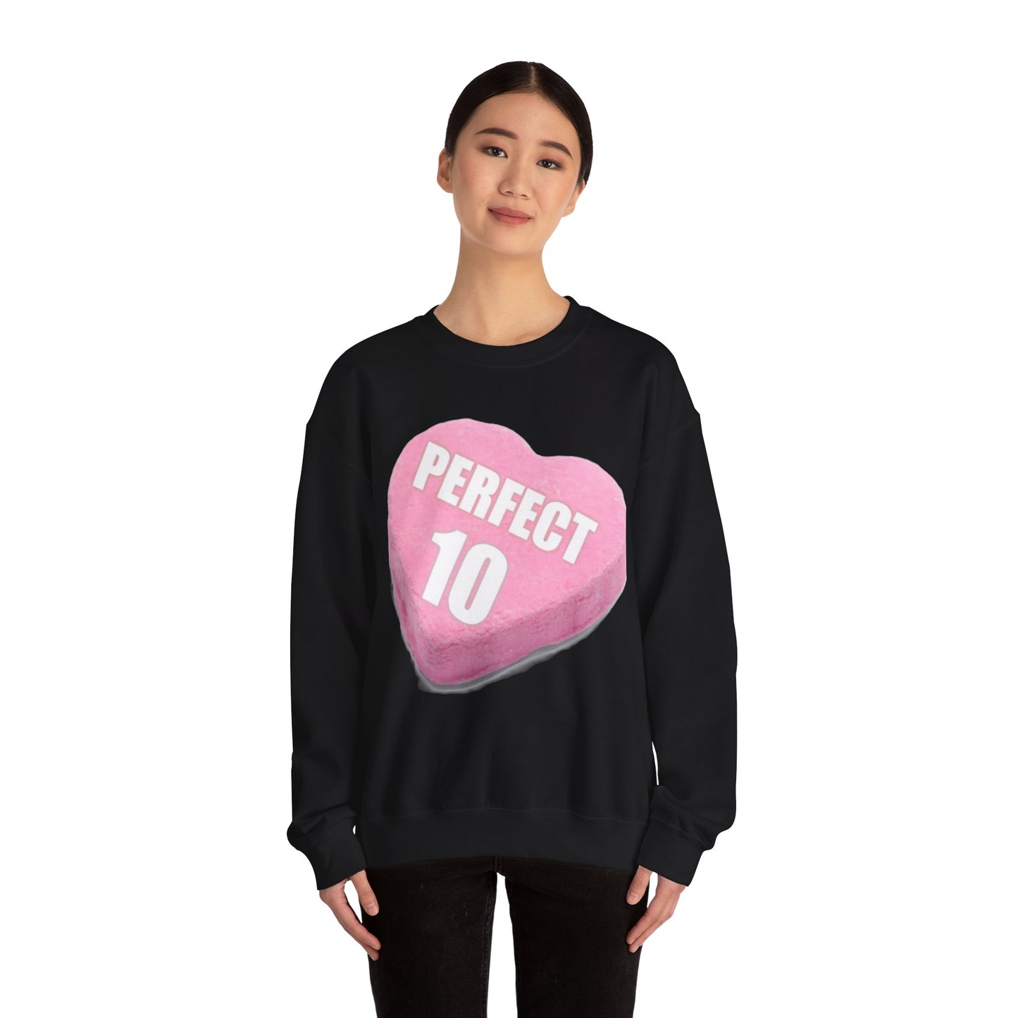 Candy Heart "Perfect 10" - Crewneck Sweatshirt