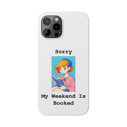 Booked 1 (White) - Slim Phone Cases - Better Mode