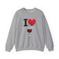 I Heart Wine - Crewneck Sweatshirt