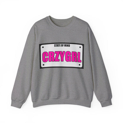 State Of Mind - CRZYGRL - Unisex Heavy Blend™ Crewneck Sweatshirt