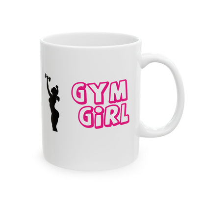 Gym Girl Ceramic Mug