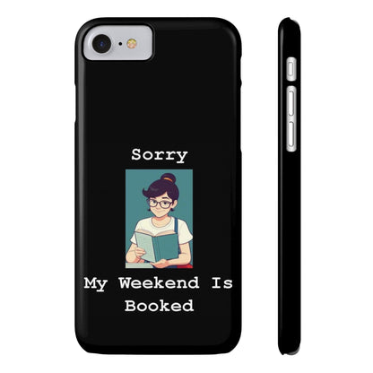 Booked 2 (Black) - Slim Phone Cases - Better Mode