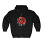 Rose 1 - Full Zip Hooded Sweatshirt