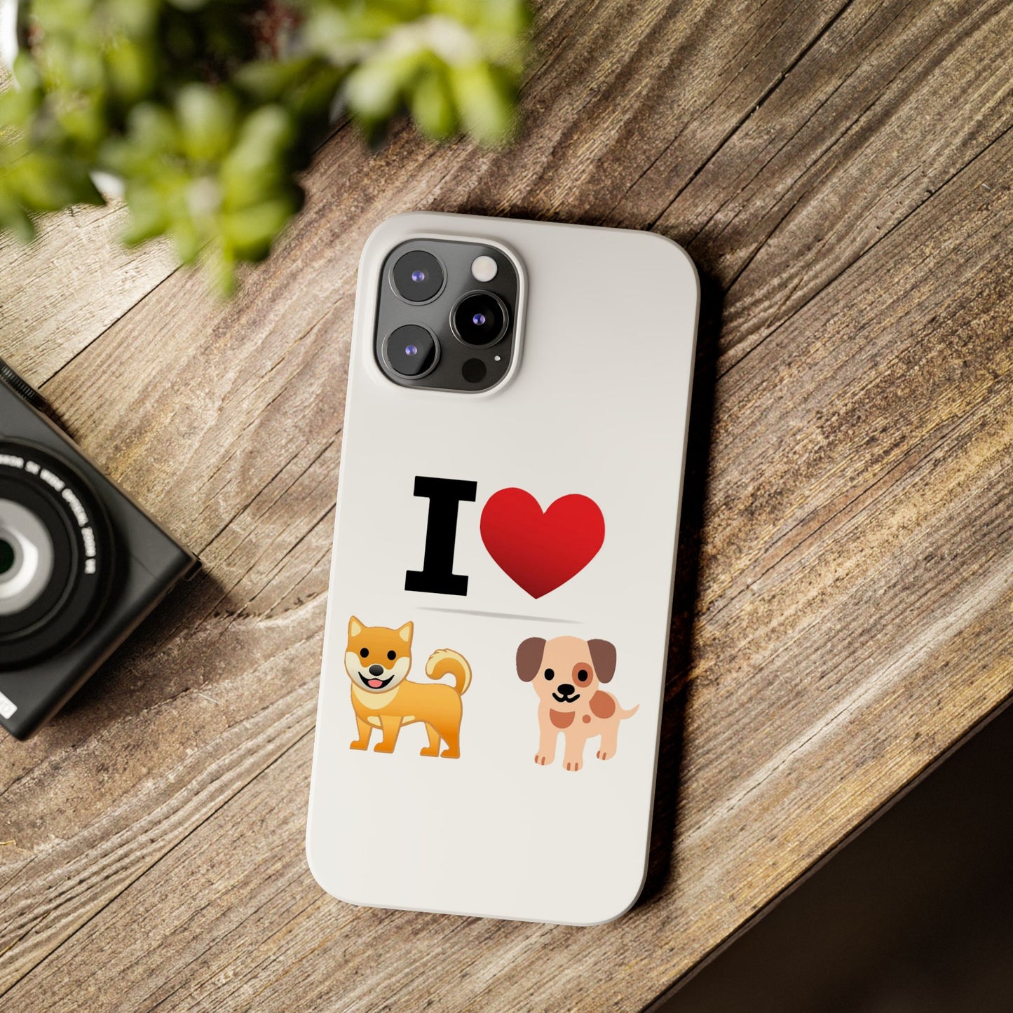 I Heart Dogs - Slim Phone Cases